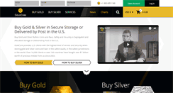 Desktop Screenshot of goldcore.com